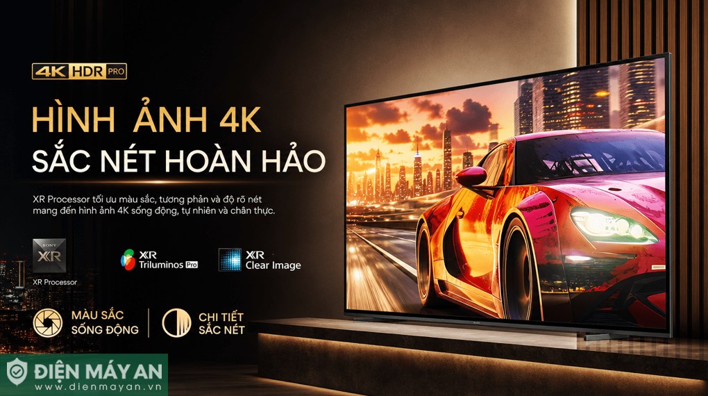 Google Tivi Sony 4K 65 inch K-65XR33VM2